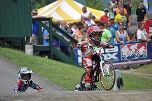 BMX racer Cassidy Hall competed in the Empire State Nationals in Kingston, N.Y., Friday through Sunday. / Photo courtesy of John Hall